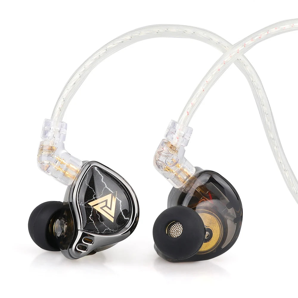 QKZ x HBB 10mm HiFi Earphones – Semi-Open Design