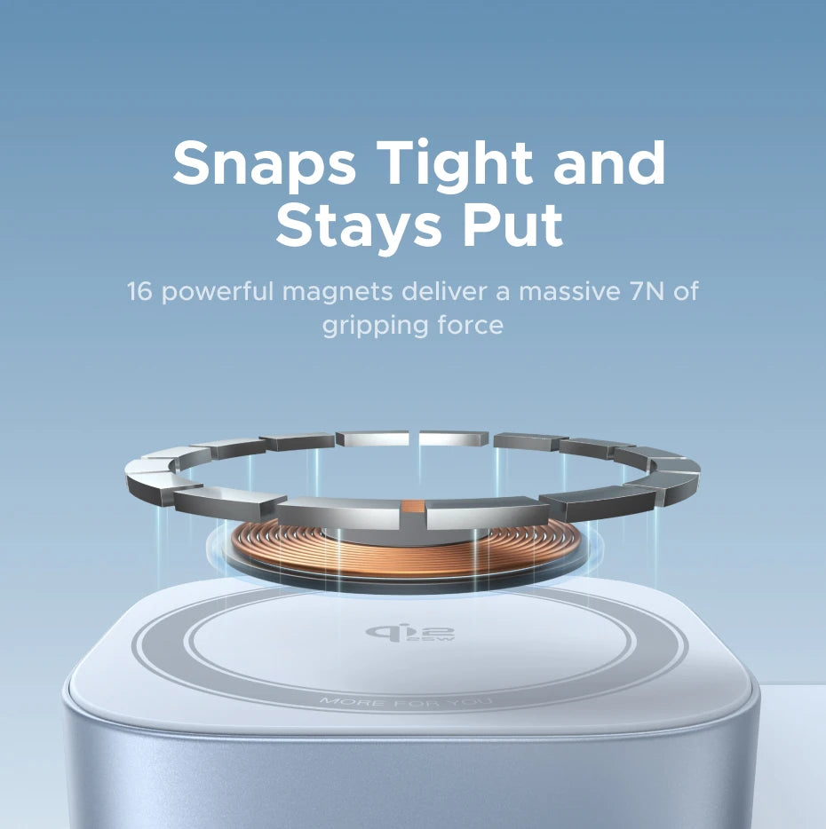 UGREEN 25W Qi2 3-in-1 Wireless Charger for iPhone & AirPods