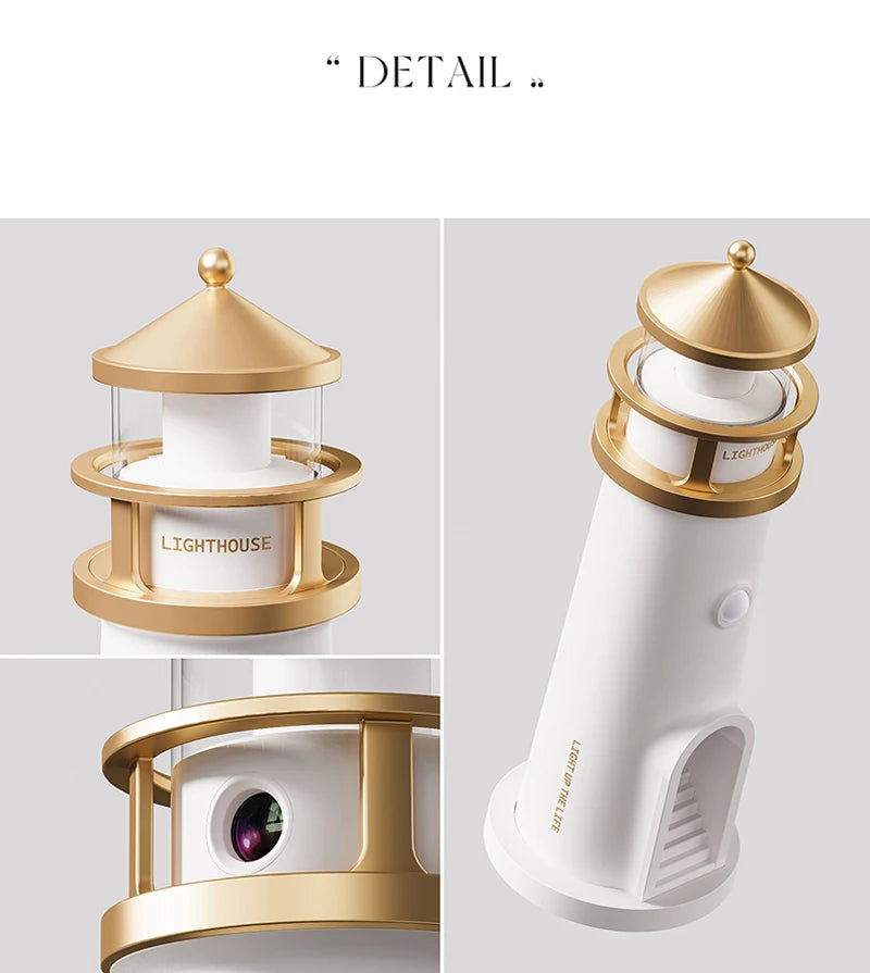 Moon Projection Night Lamp – Remote, Bluetooth & Motion Sensor
