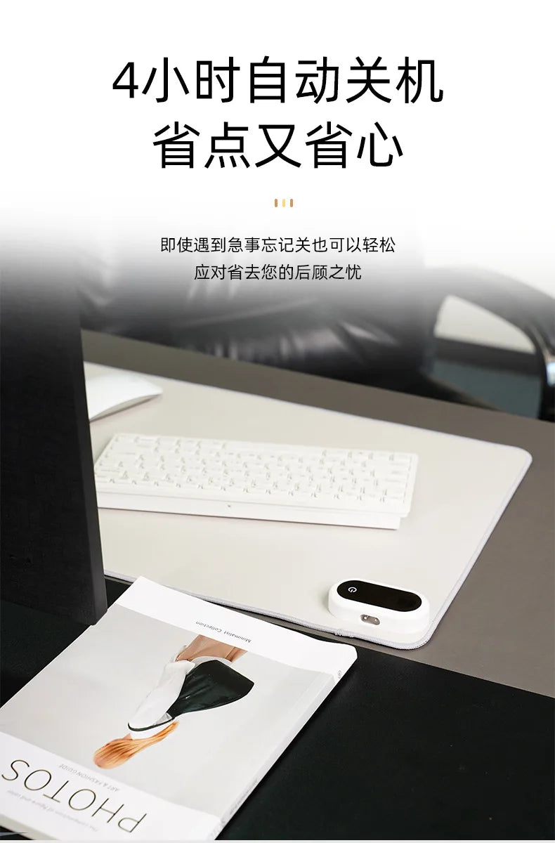 Youpin Smart Heated Mouse Pad – Desk Warmer for Office & Home, Waterproof