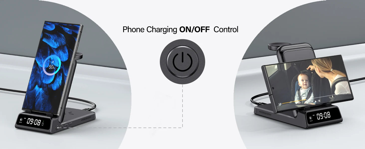 SwanScout 703S Wireless Charger – Samsung Phones & Watch