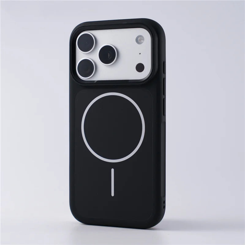 Premium Double-Color Matte MagSafe Case for iPhone 17 Series – Magnetic Shockproof Cover