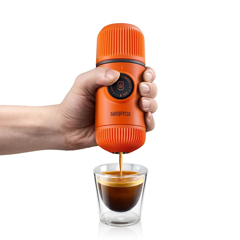 Wacaco Nanopresso Espresso Maker – Portable Travel Coffee Machine, 18 Bar