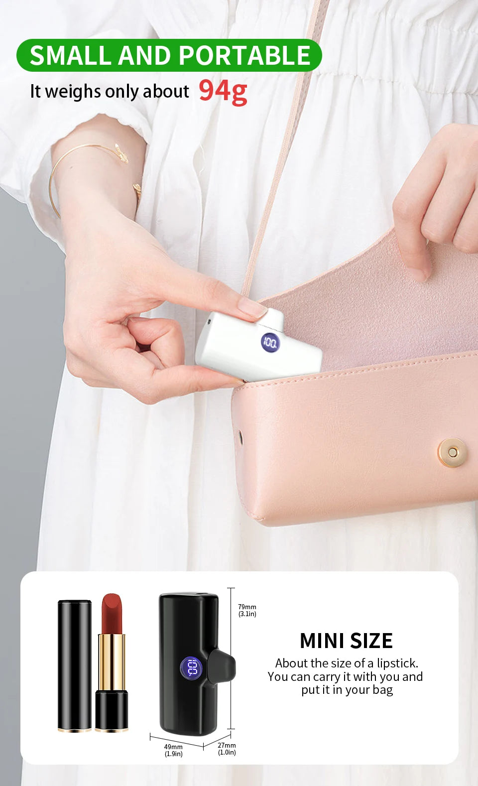 Fast Charge Portable Power Bank