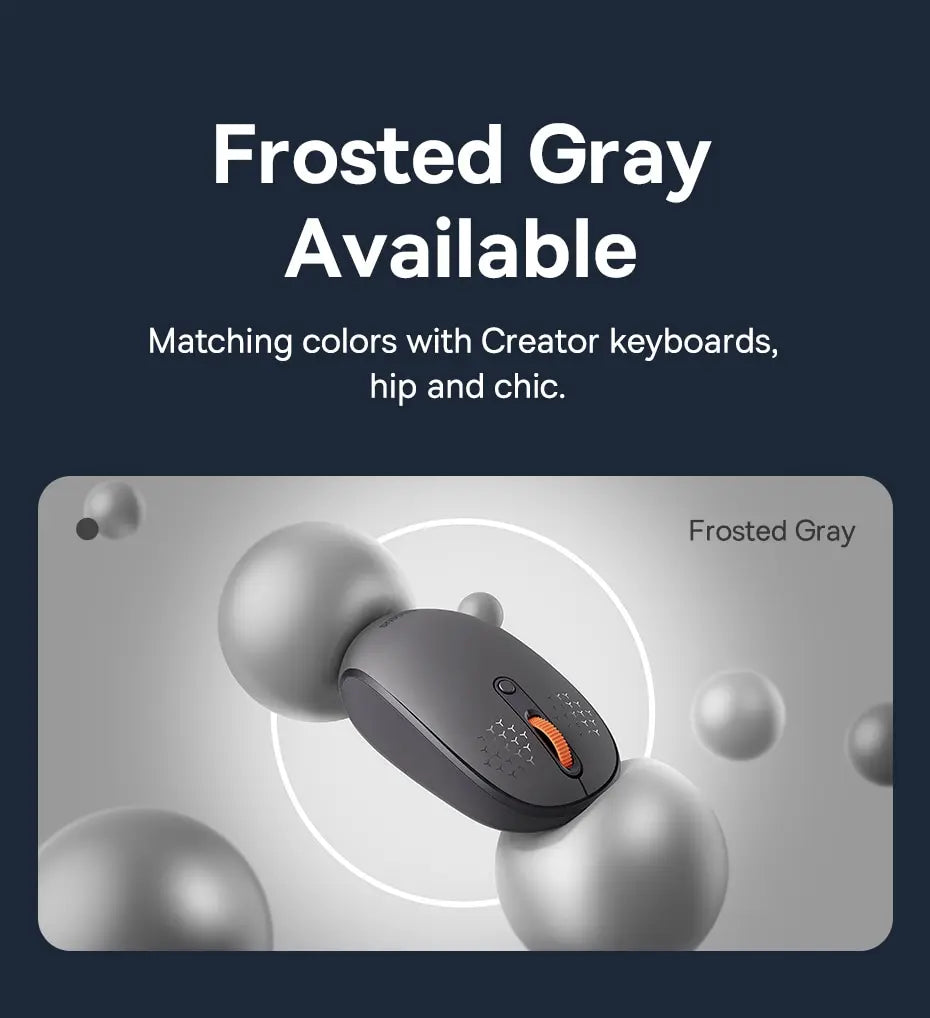 Baseus F01B Wireless Bluetooth Mouse – Silent 1600 DPI