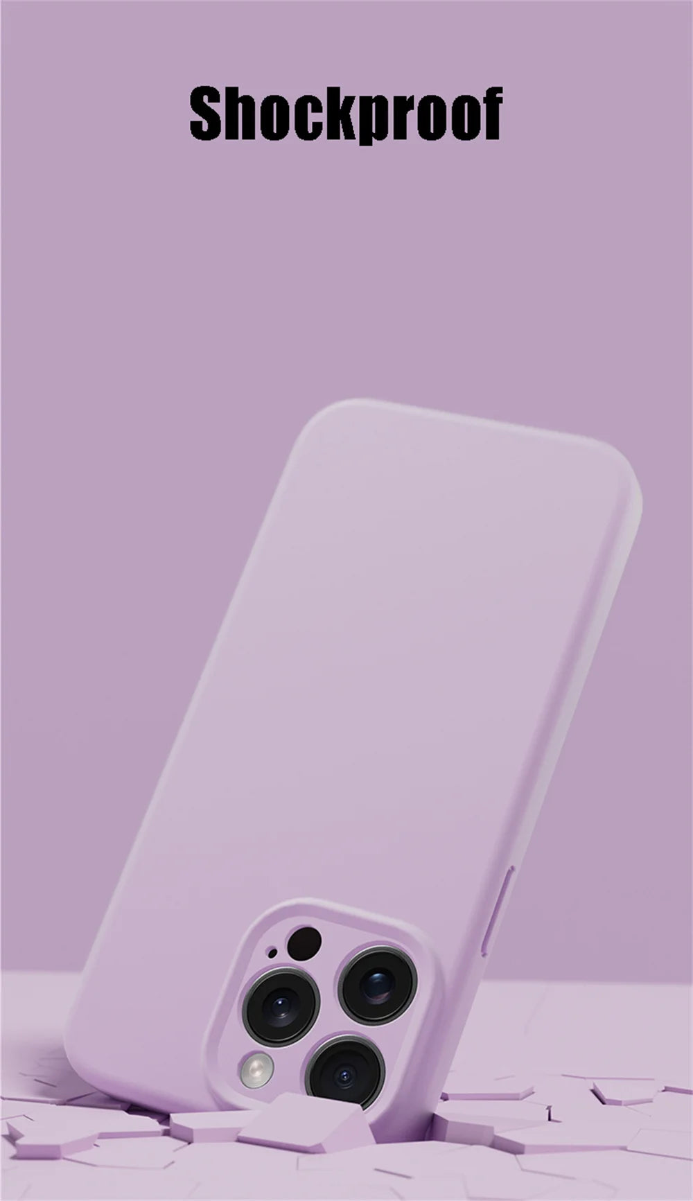 Luxury MagSafe Silicone Case – Smooth iPhone Cover