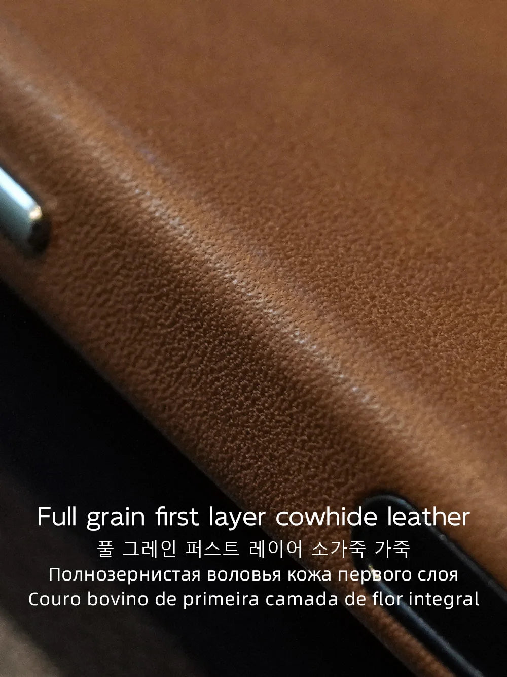 YMW Magnetic Genuine Leather MagSafe Case for iPhone 14–17 Series