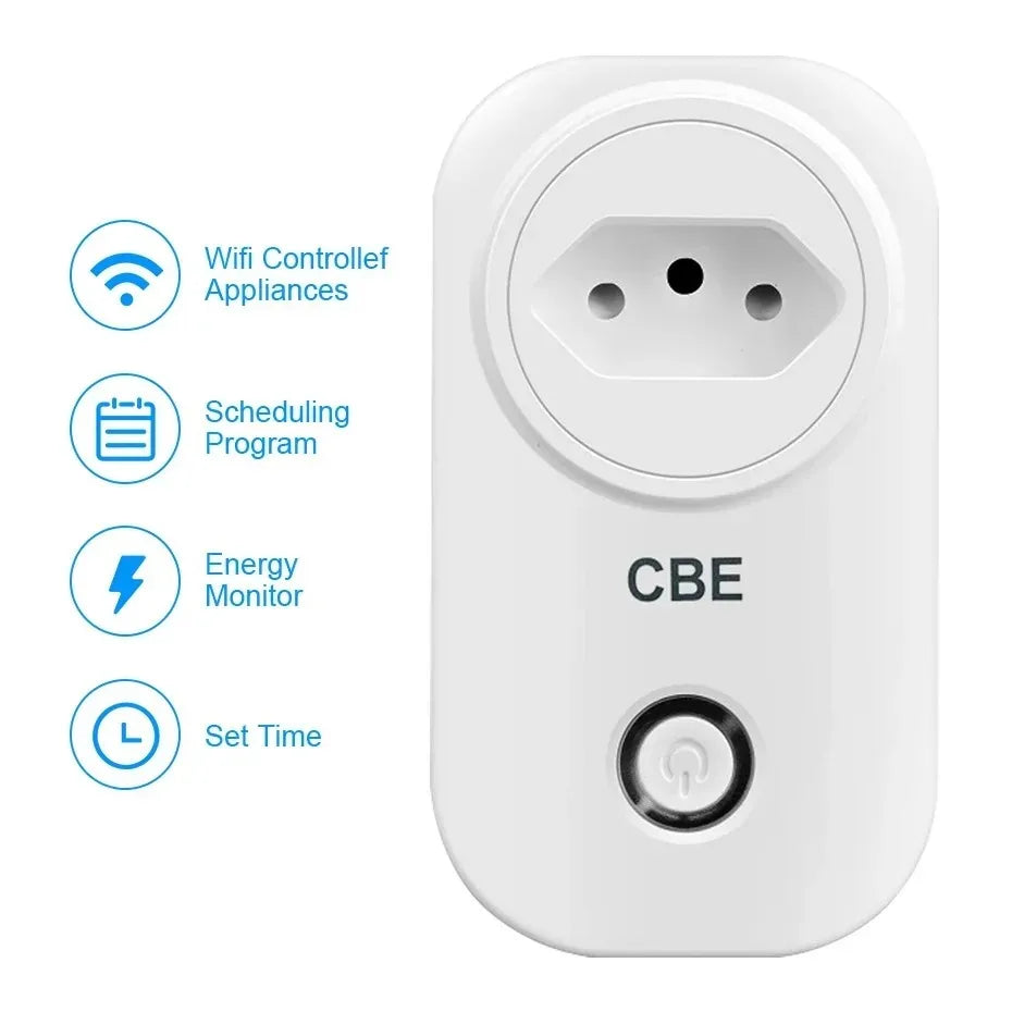 Zigbee Smart Power Strip – 1- 4 AC Outlets & 4 USB Charging Ports