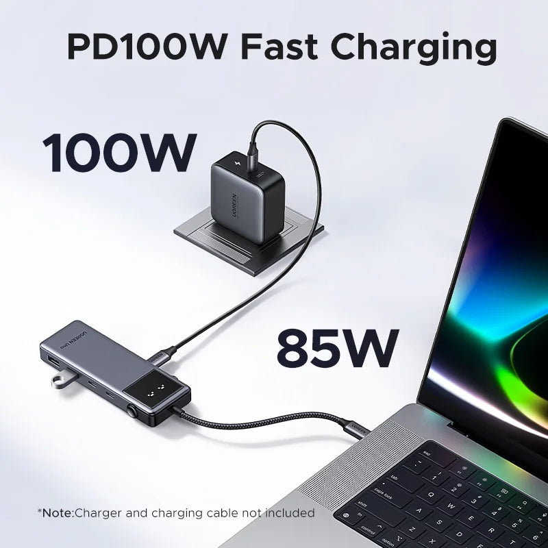 UGREEN Uno USB-C Hub – 6-in-1 Docking Station for MacBook & Laptop