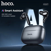 HOCO EQ27 AI Translation Wireless Earbuds – Bluetooth 5.4 Earphones with 4-Mic Clear Calls