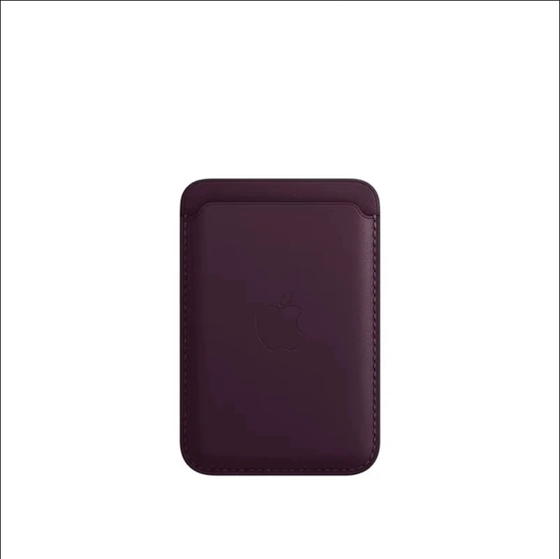 MagSafe Magnetic Leather Wallet Case for iPhone 17 Pro Max / 16 / 15 – Card Holder Cover