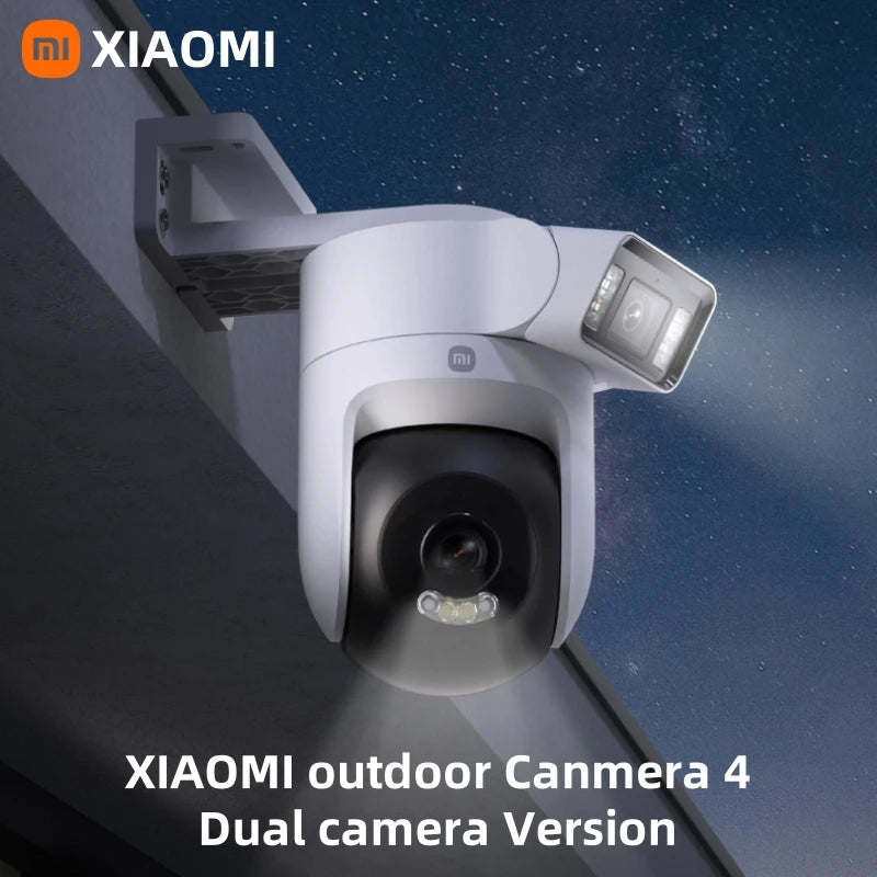 Xiaomi Outdoor Camera 4 – Dual Lens, 5MP 3K HD, Panoramic Tracking, IP66