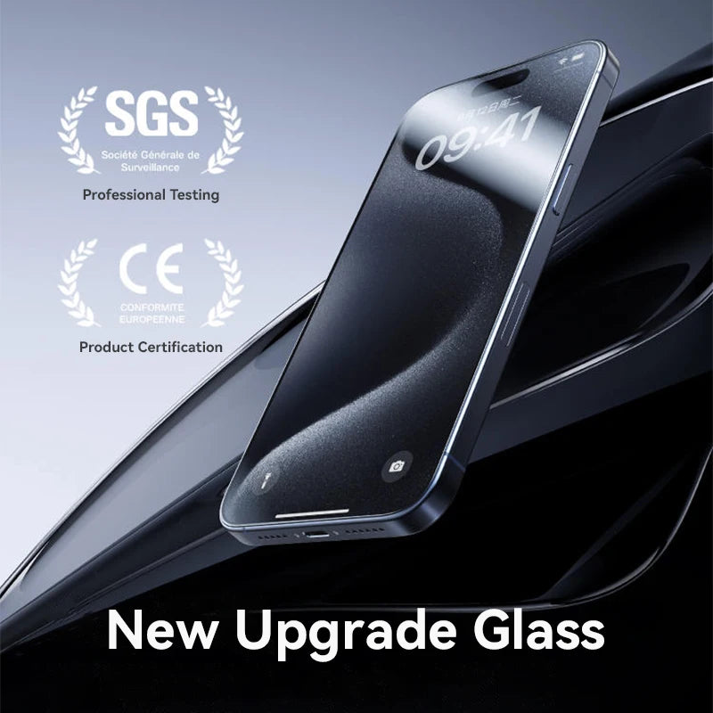 JOYROOM Full Screen Tempered Glass Protector – Fits iPhone 14-16 Series