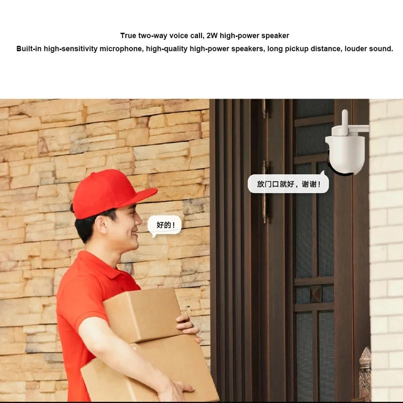 Xiaomi CW700S 2.5K CCTV – Full-Color Night Vision, WiFi, 4MP, IP66