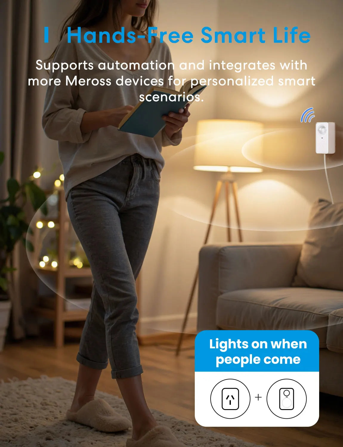 Meross Smart Wi-Fi Plug – Energy Monitoring & Voice Control