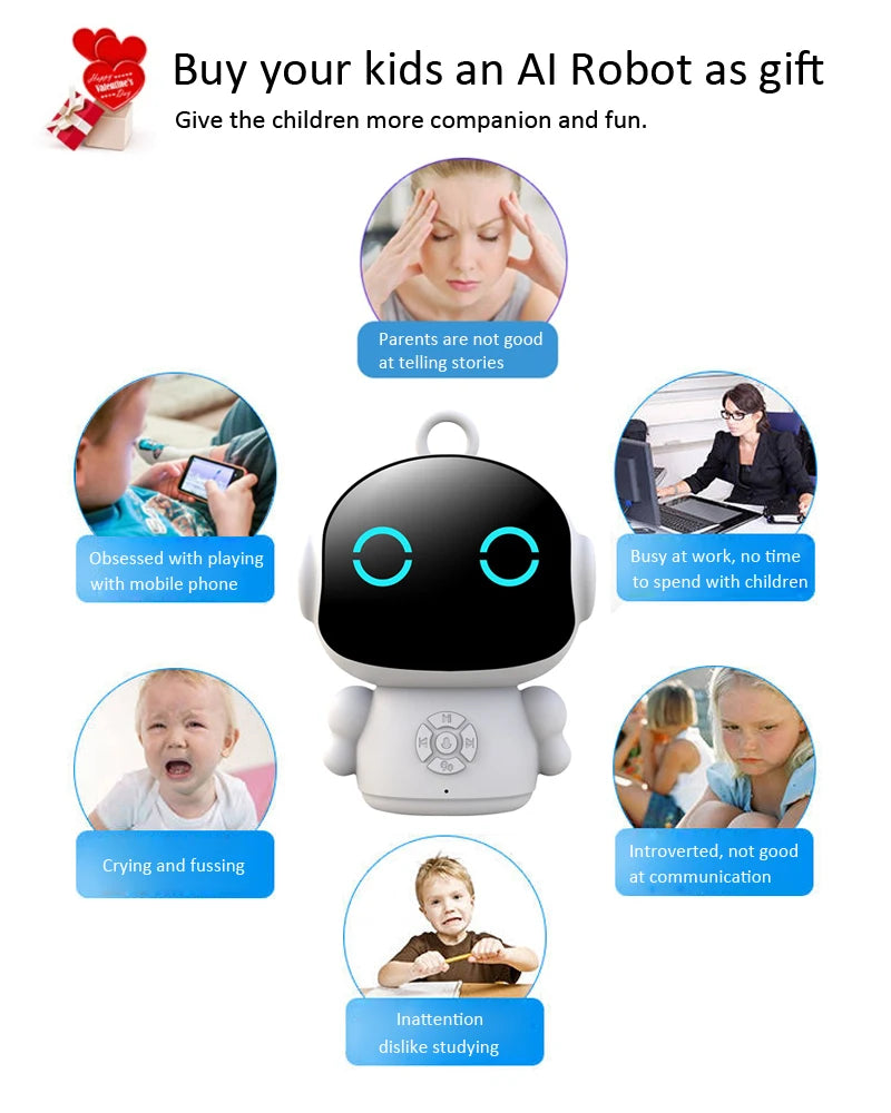 Tuya Smart AI Educational Robot – Interactive Learning Toy