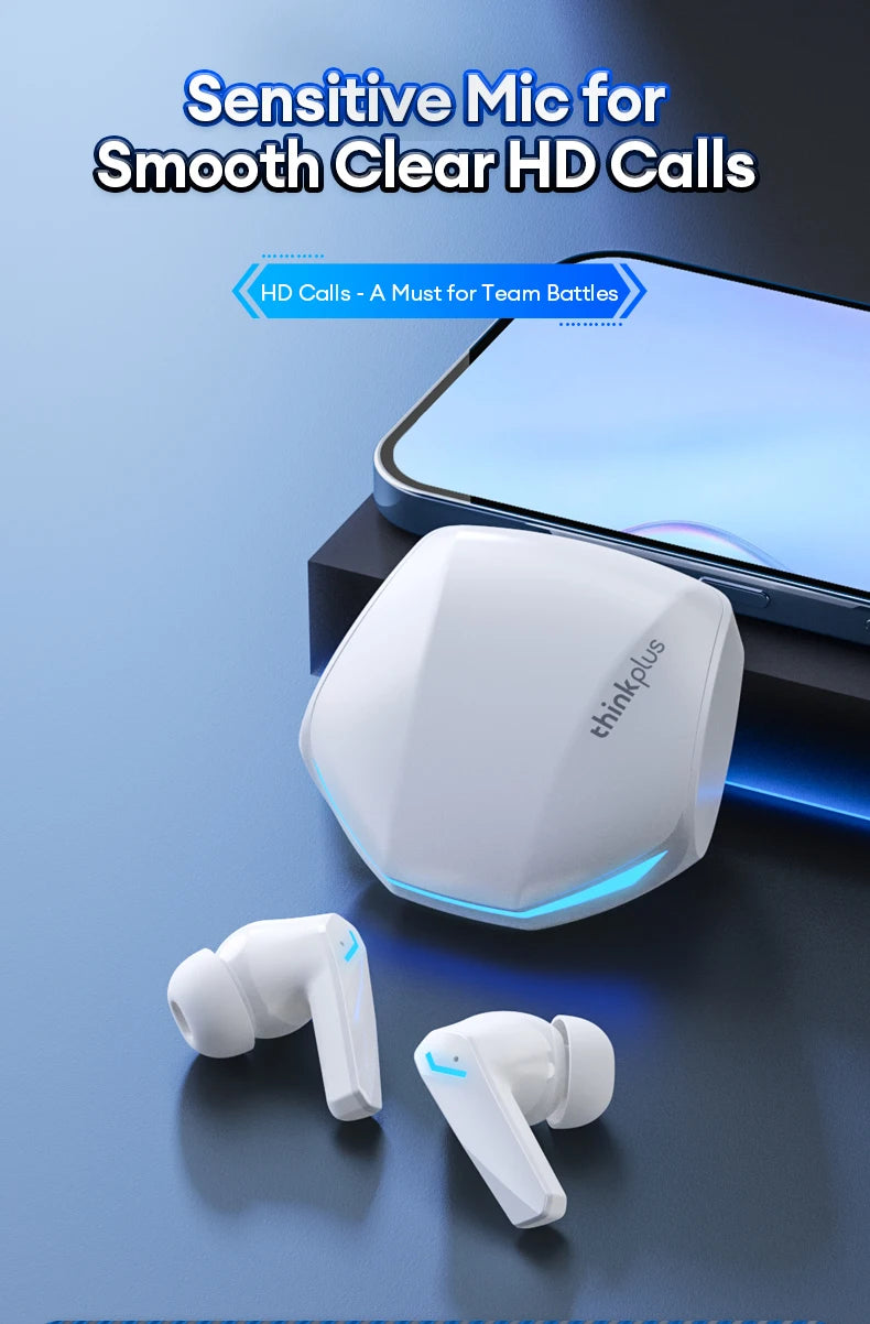 Genuine Lenovo GM2 Pro Bluetooth Earphones Gaming Low Latency In-Ear Wireless Headphones Dual Mode Music Sport Earbuds Headsets