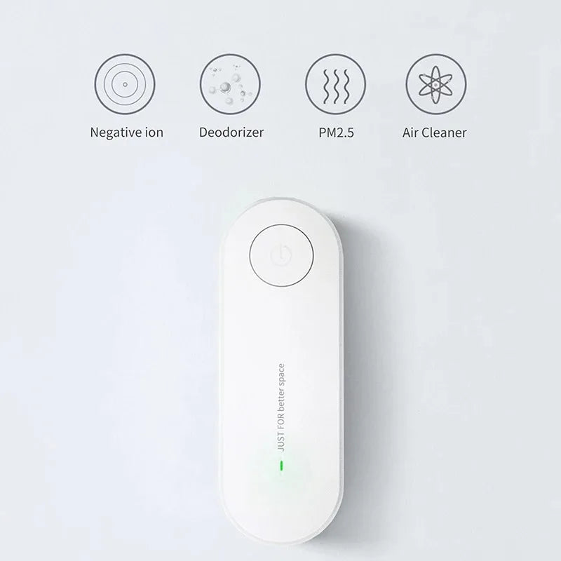 Portable Anion Air Cleaner – Compact Smoke & Odor Freshener