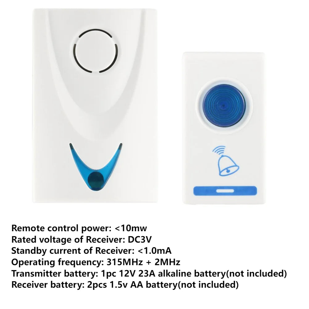 WiFi Smart Audio Doorbell – 2-Way Video Intercom for Home