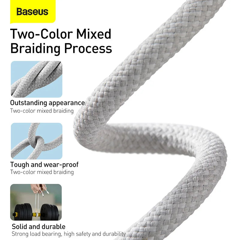 Baseus 20W USB-C Fast Charging Cable – iPhone & iPad Compatible