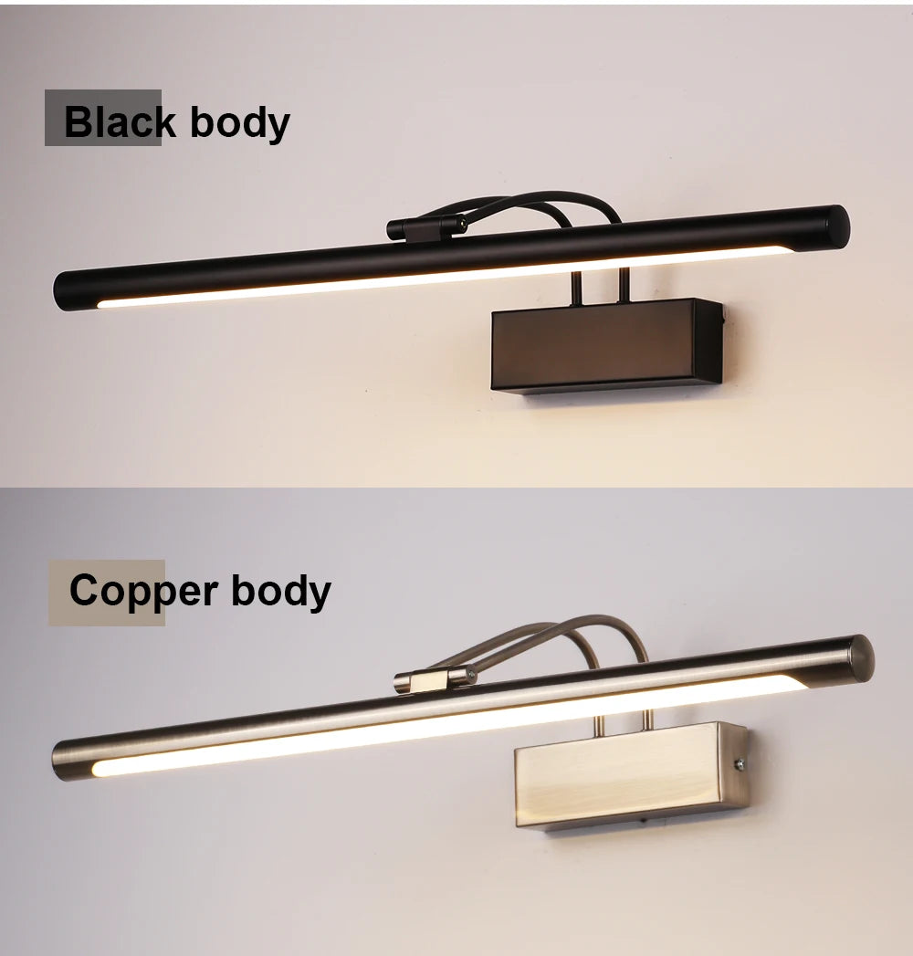 Black Copper LED Wall Sconce – 8W Wall Light