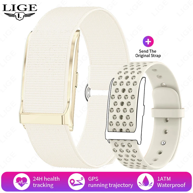 Smart Fitness Tracker Bracelet – Heart Rate & Pedometer
