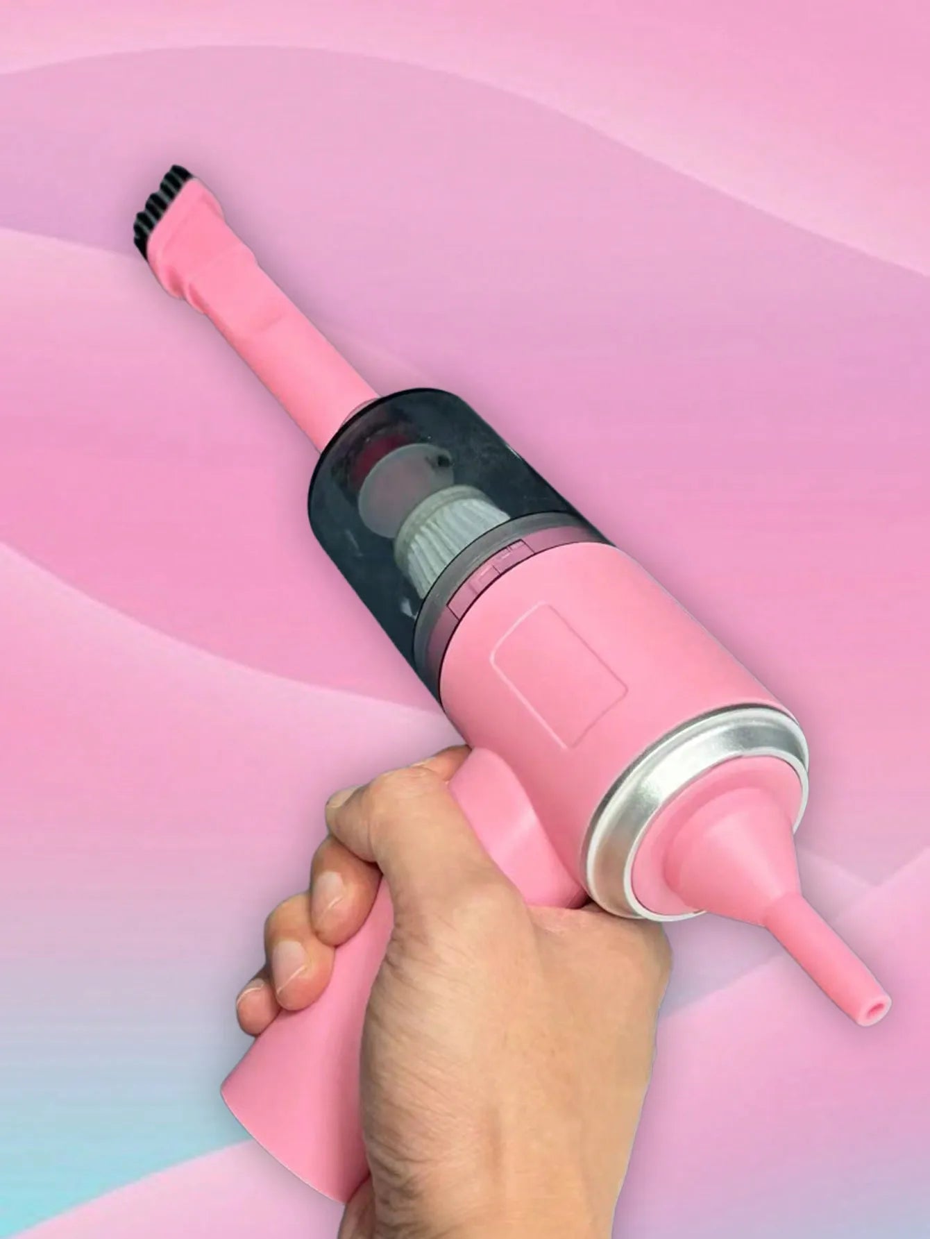 3-in-1 Car & Home Vacuum – USB Rechargeable
