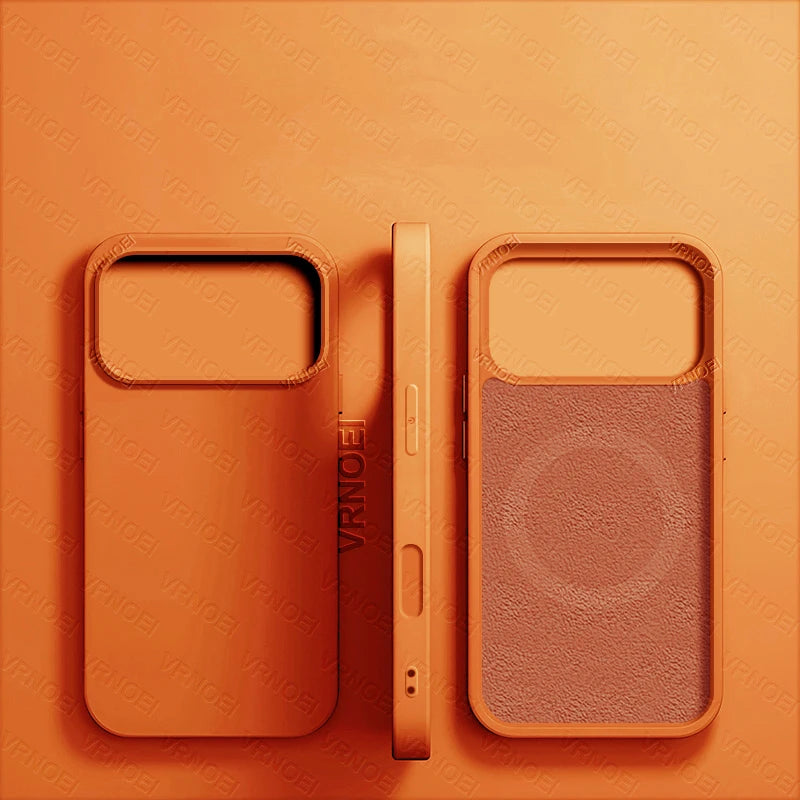 Luxury For iPhone 17 Pro Max Magnetic Phone Case For iPhone 15 14 13 12 11 16 Pro Max AIR Cases Magnetic Wireless Charging Cover
