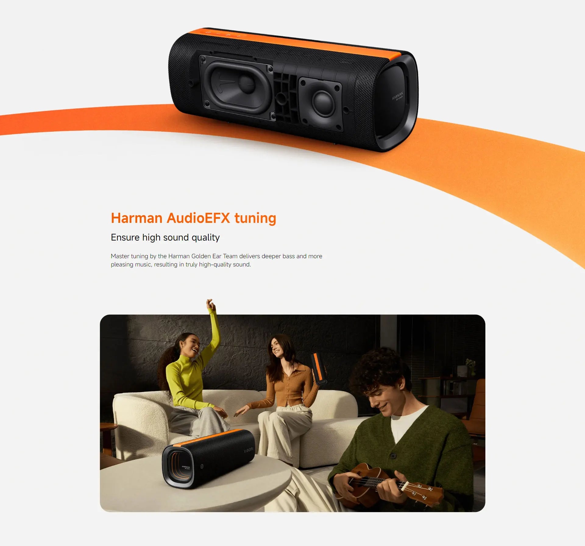 Xiaomi Portable Party Speaker – Harman Audio, TWS, Ultra-Long Battery, 50W