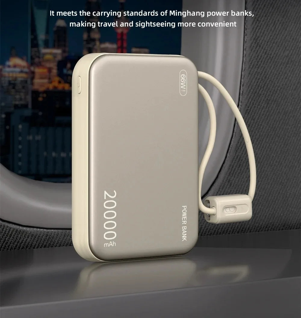 2025 High-Capacity 20000mAh Power Bank – Fast Charge for Smartphones