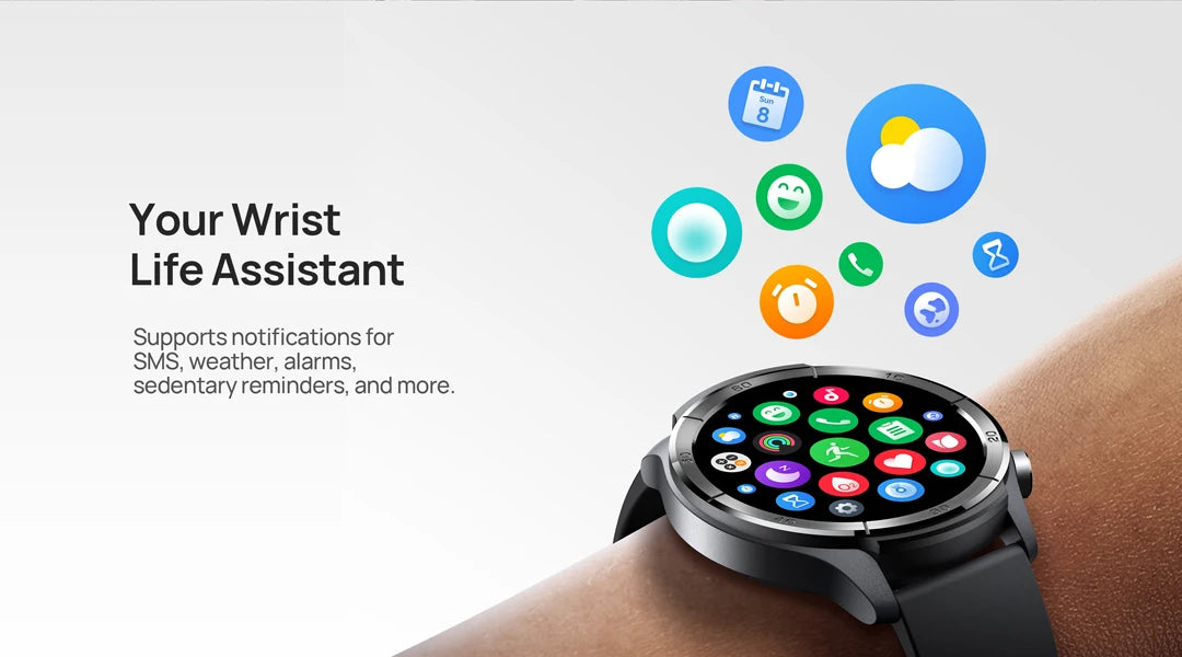 Mibro A3 GPS Smartwatch – Bluetooth Calling & Health Tracking