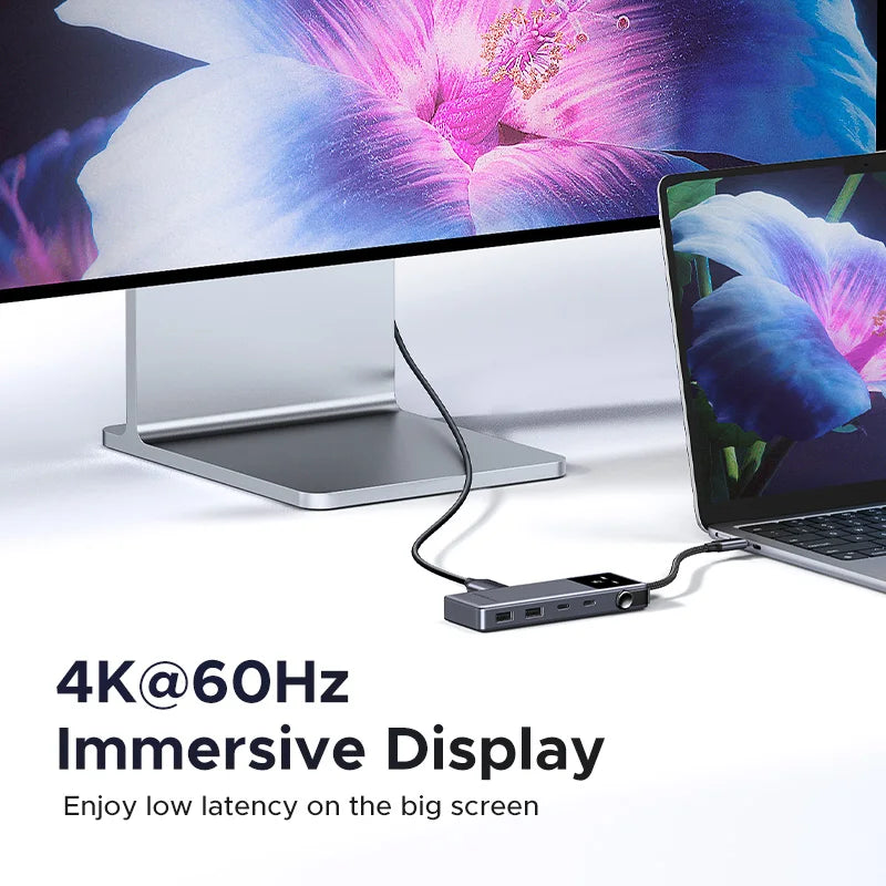 UGREEN Uno USB-C Hub – 6-in-1 Docking Station for MacBook & Laptop