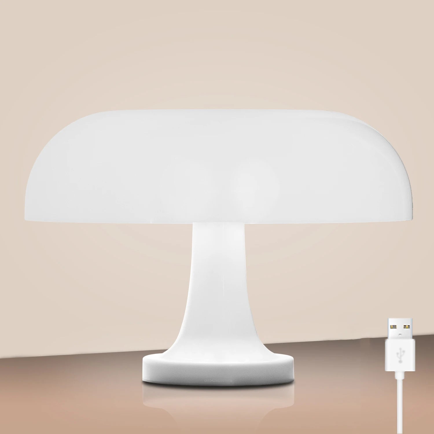 Modern Bauhaus Table Lamp – Classic Mushroom Bedside Lamp