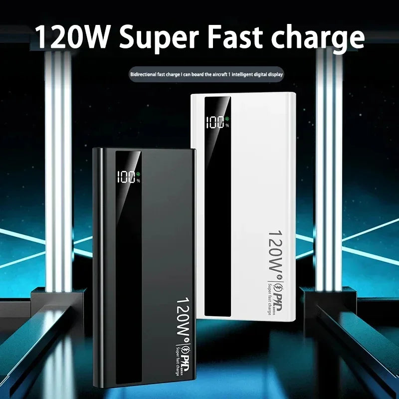 MIJIA 200000mAh Portable Charger – 120W Fast Power Bank for Phones