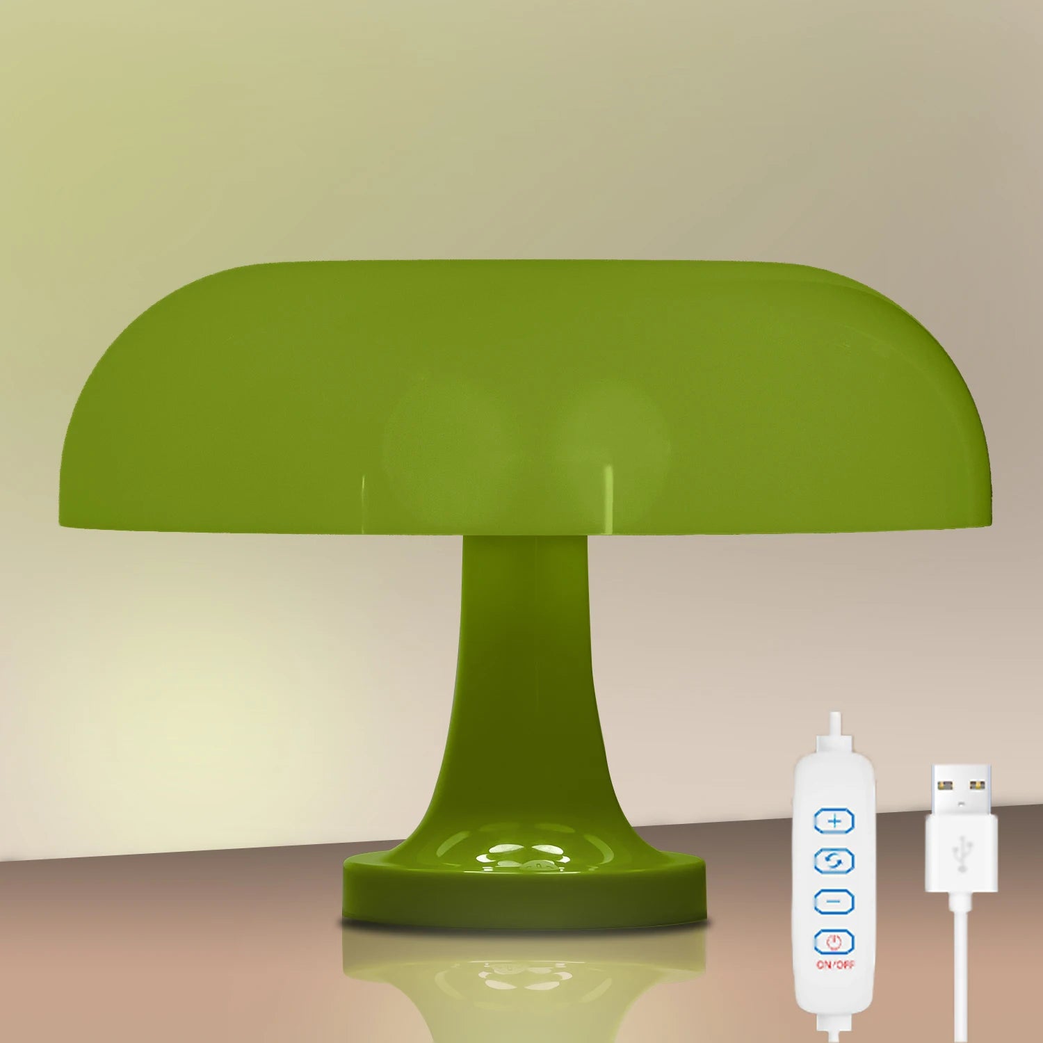 Modern Bauhaus Table Lamp – Classic Mushroom Bedside Lamp