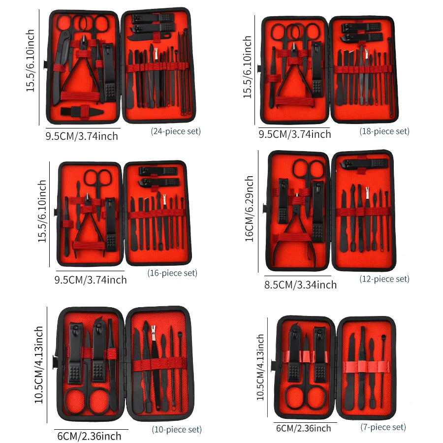 Professional Nail Clipper & Manicure Set – Complete Grooming Kit