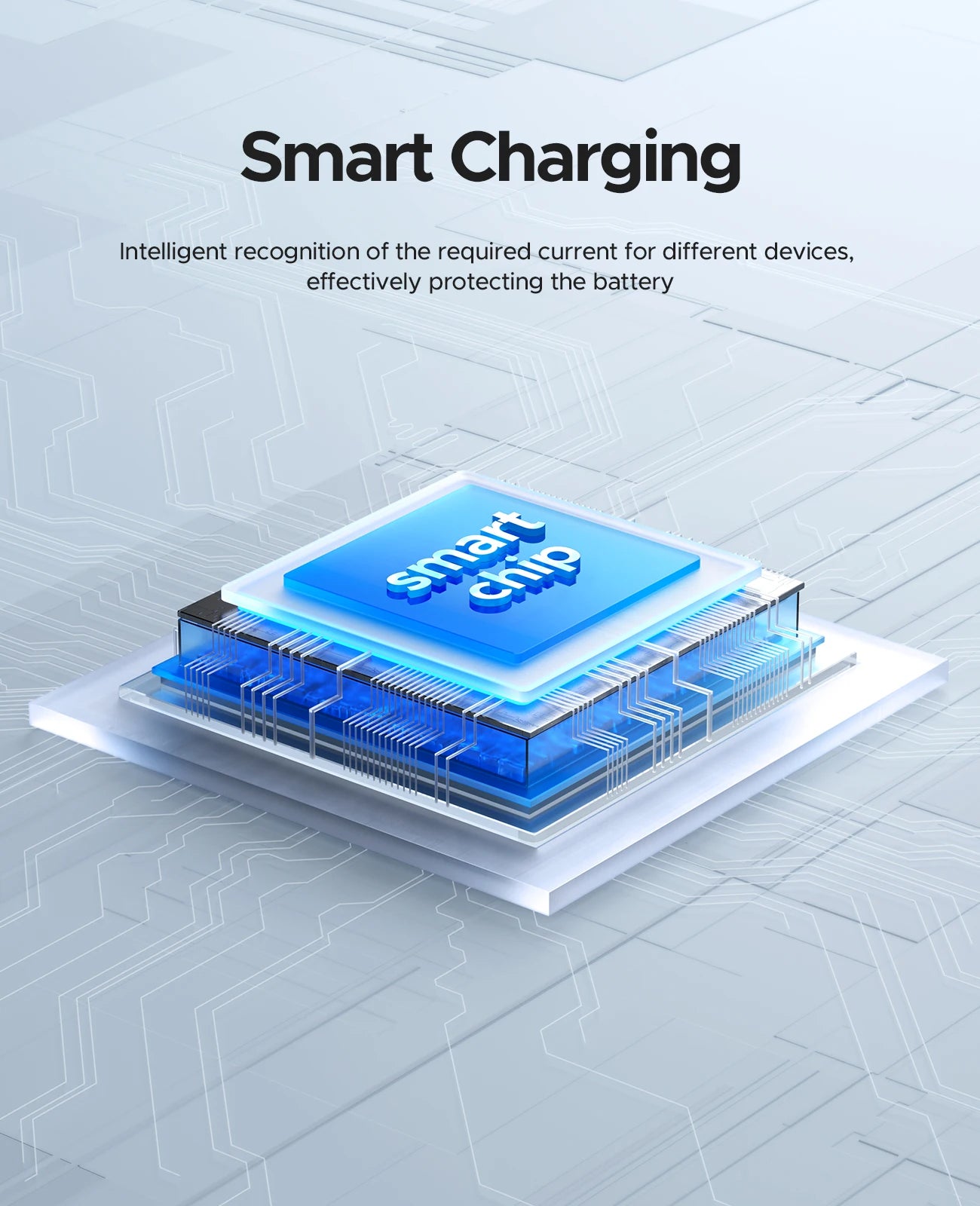 ORICO Power Strip  7-in-1 US – 4 AC Outlets, 2 USB & 1 USB-C Fast Charging