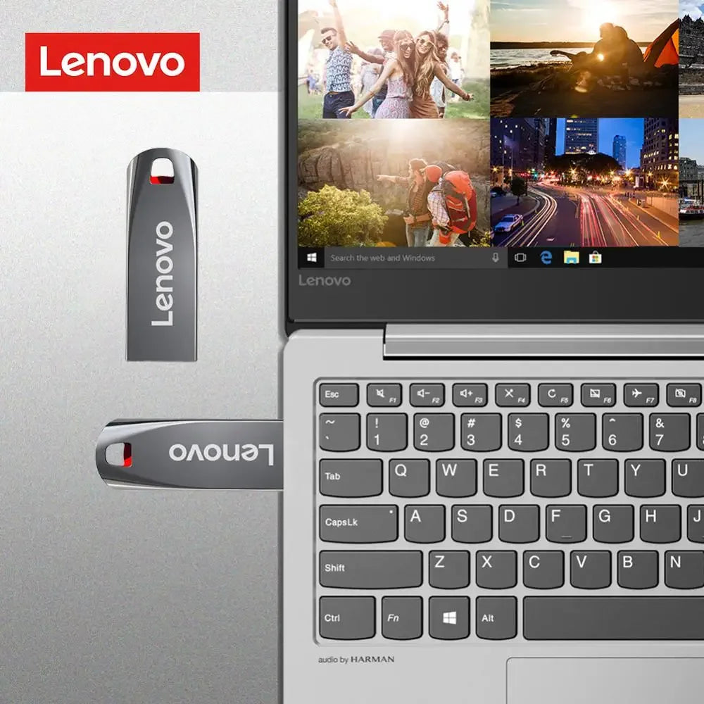 Lenovo USB 3.0 Flash Drive – 2TB/1TB/512GB Waterproof Metal Storage