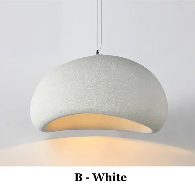 Nordic Wabi Sabi LED Pendant – Modern Ceiling Light for Home