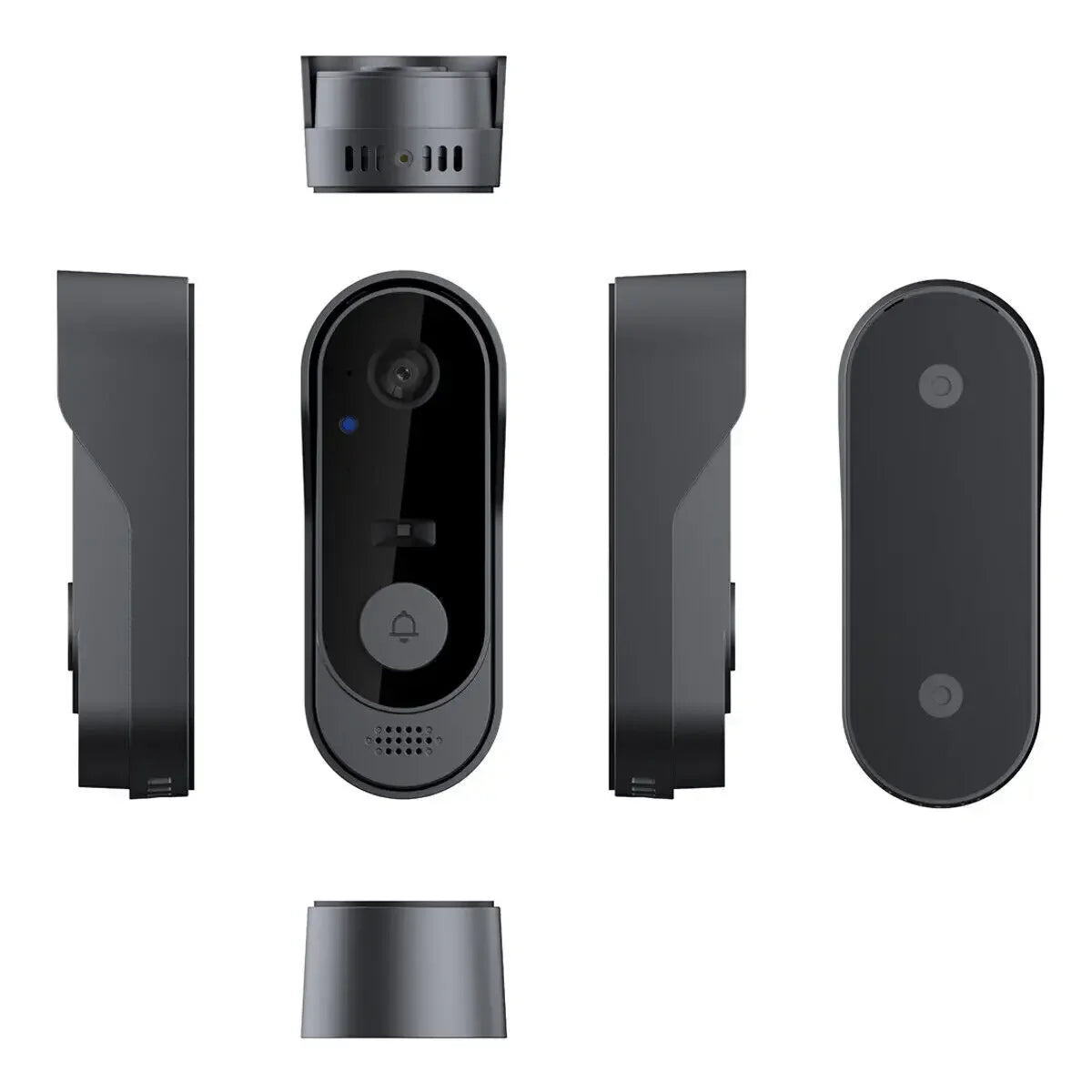 Tuya WiFi Doorbell Bundle – HD Video, Outdoor Camera & Smart Intercom