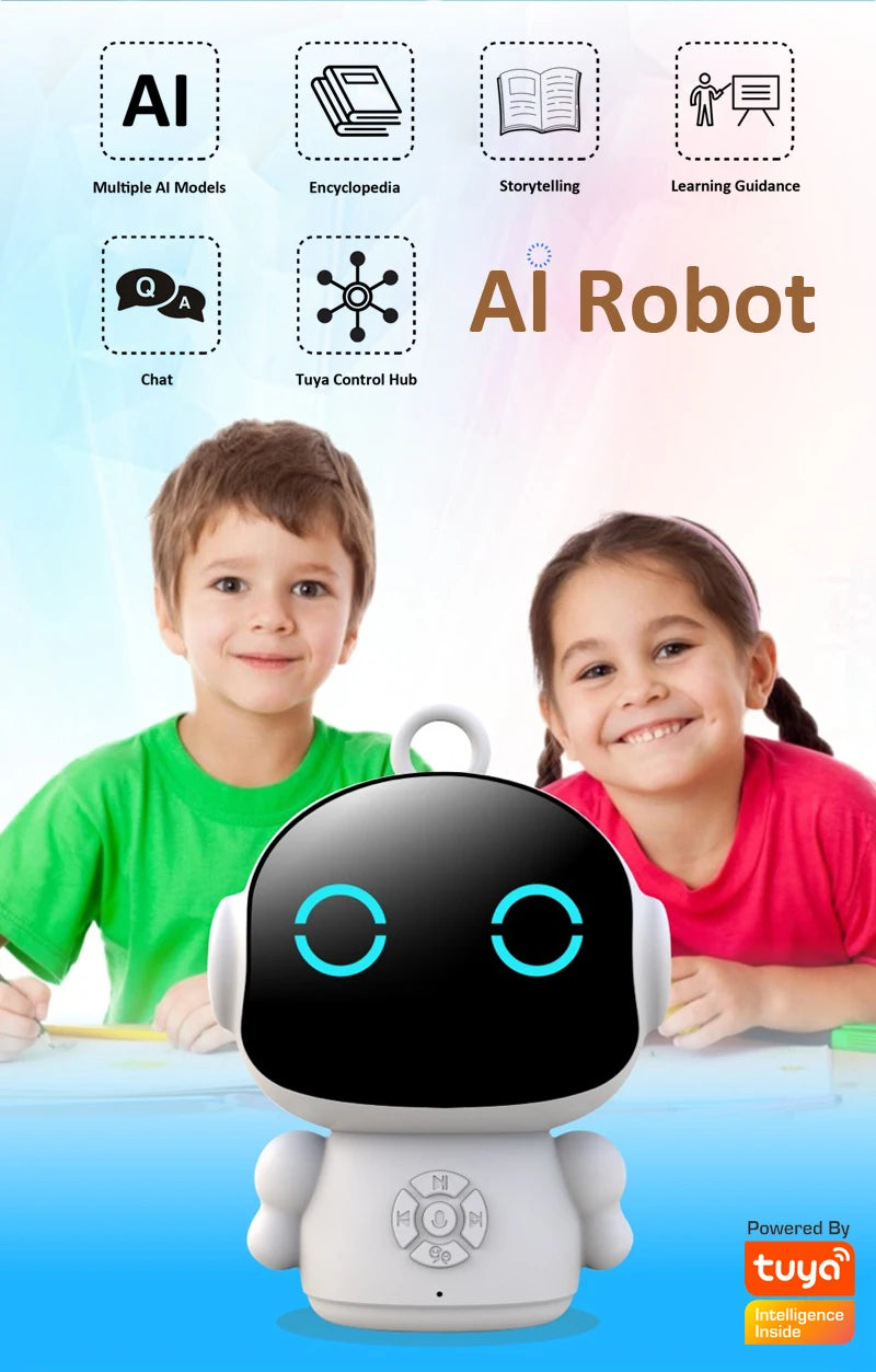 Tuya Smart AI Educational Robot – Interactive Learning Toy