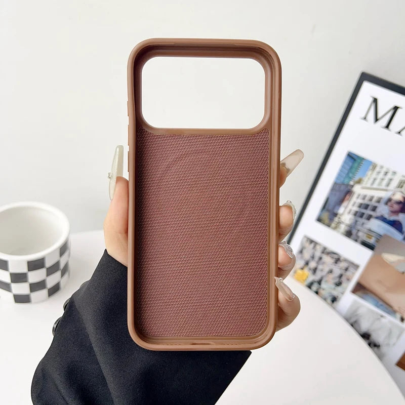Frosted Magnetic Shockproof iPhone Case – Matte Cover