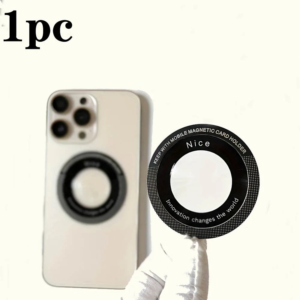 Foldable Magnetic Phone Holder – 360° Rotation