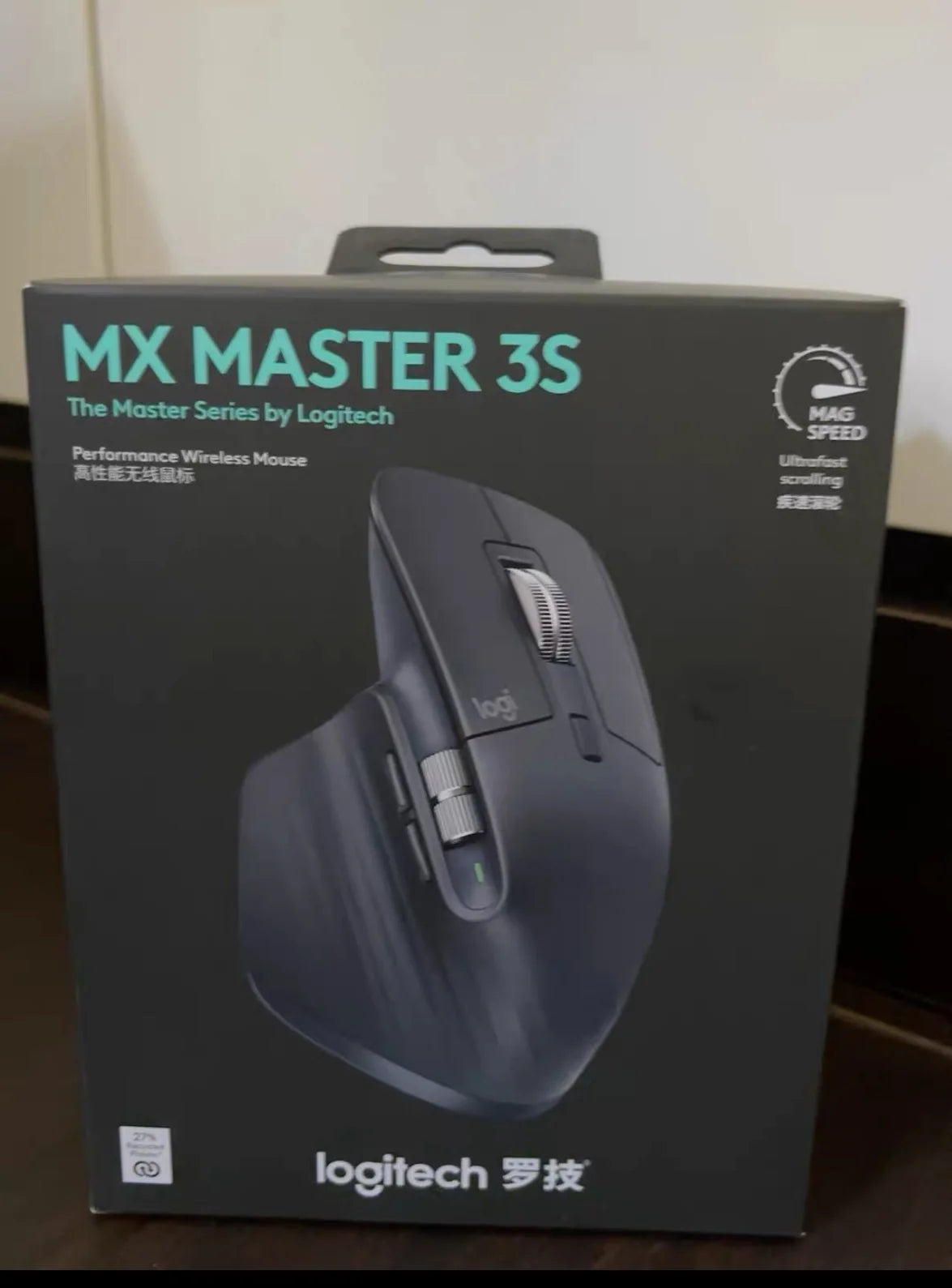Logitech MX Master 3S Wireless Bluetooth Mouse – Cross-Device