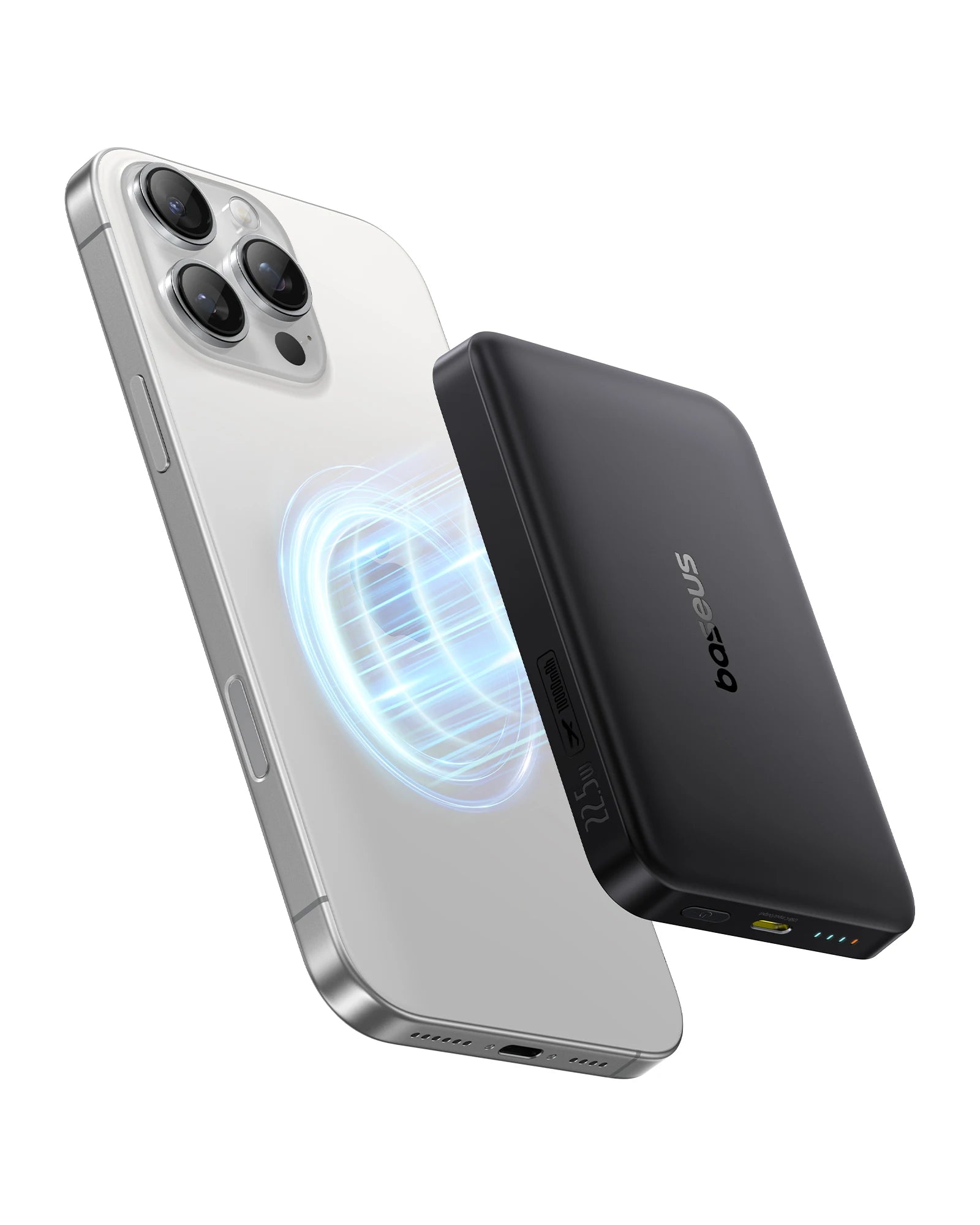 Baseus Qi2 Magnetic Power Bank 10000mAh – Fast Wireless & Wired Charging