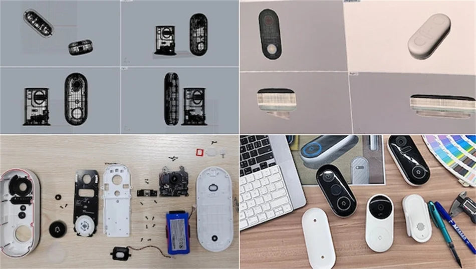 Smart Home Doorbell Camera IMILAB – Instant Alerts, 2.5K Security, 5200mAh Battery