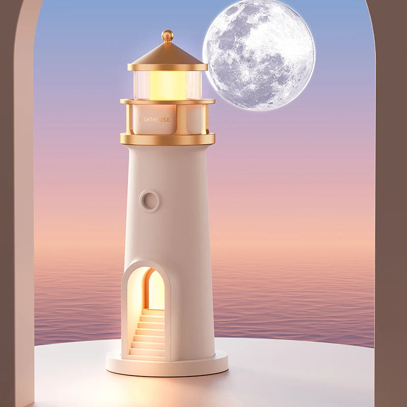 Moon Projection Night Lamp – Remote, Bluetooth & Motion Sensor