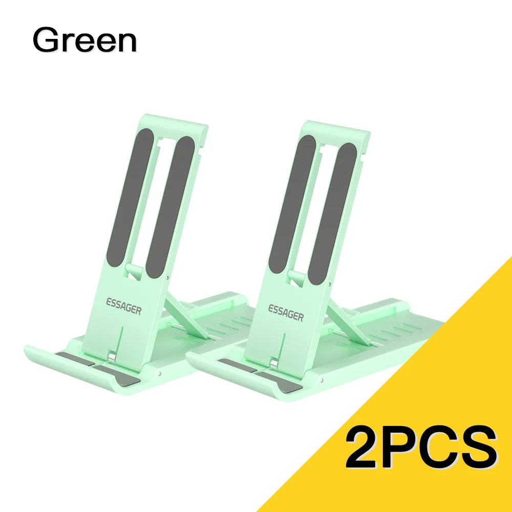 Essager Universal Desktop Mobile Phone Holder Stand For iphone14 13 Pro Max iPad Xiaomi Foldable Desk Bracket Portable Stand New