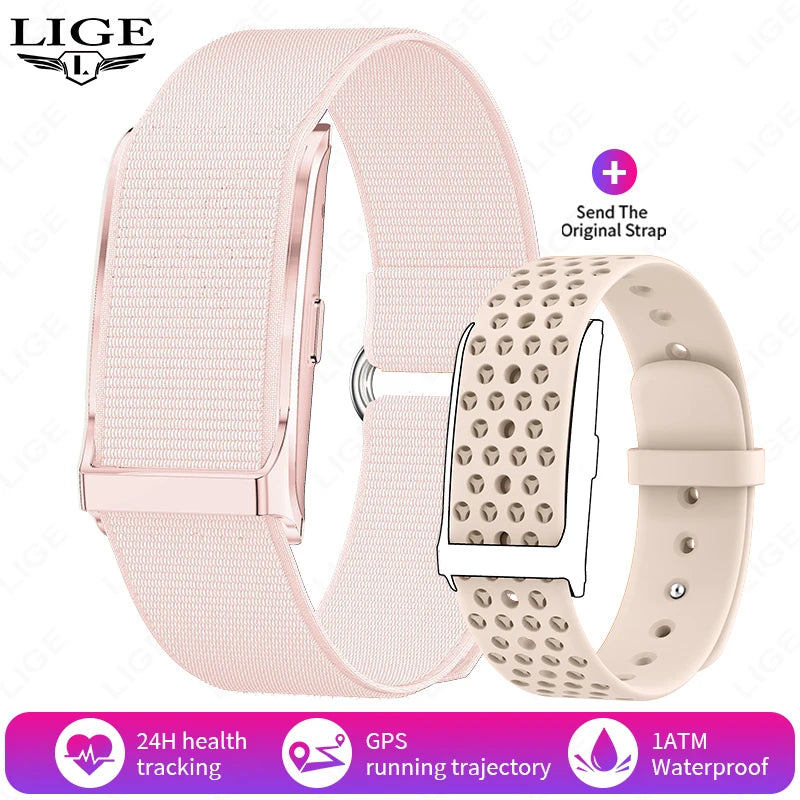 Smart Fitness Tracker Bracelet – Heart Rate & Pedometer
