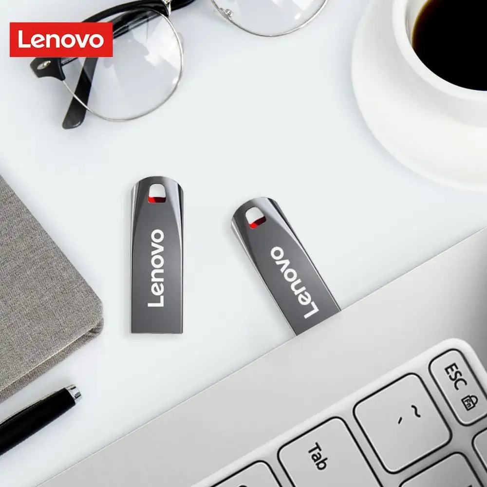 Lenovo USB 3.0 Flash Drive – 2TB/1TB/512GB Waterproof Metal Storage
